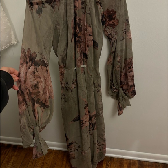 Asos Design floral midi dress - Picture 4 of 6